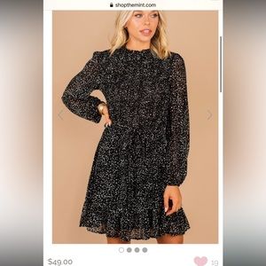 Black and white Dress